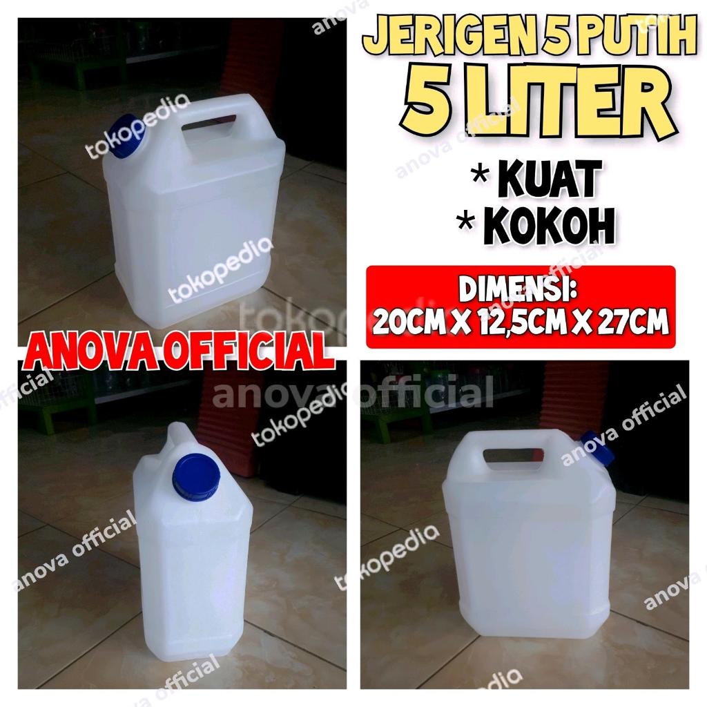 JERIGEN 5 LITER SEGI . DERIGEN MINYAK . TEBAL KOKOH
