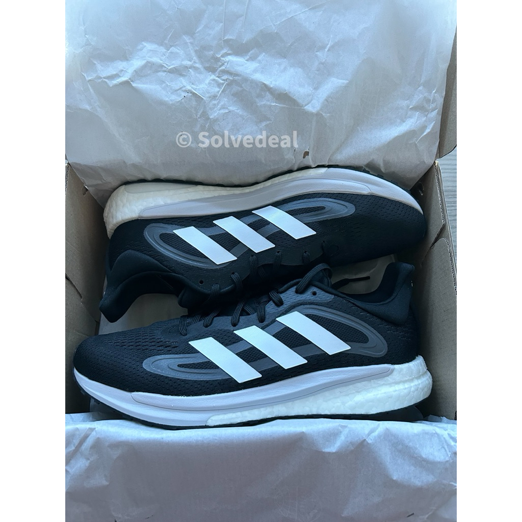 Sepatu Running Adidas Solarglide 4 Black Original