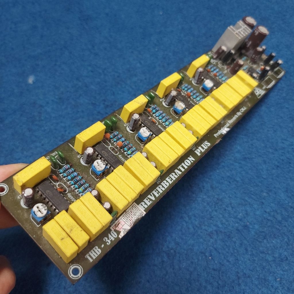 kit efek reverb thb 340 digital second perlu di servis