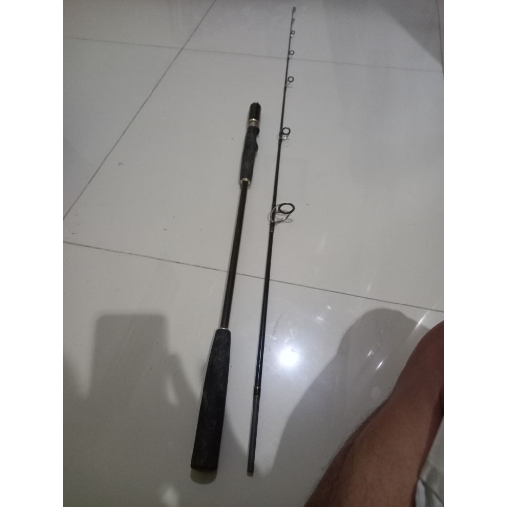 joran jigging kenzi torzite xt 1652 pe 1-2 ori lumayan mulus minus batangan