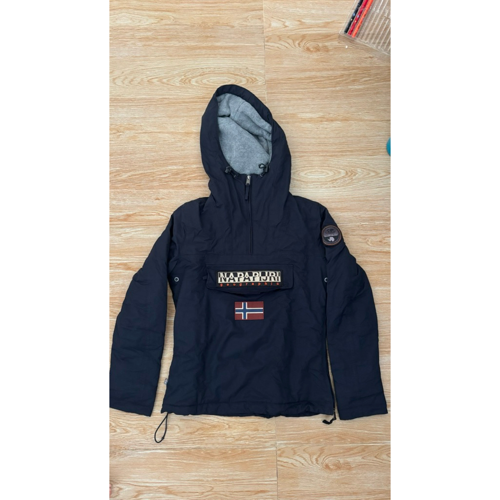 Napapijri Black Rainforest Pockets Anorak New