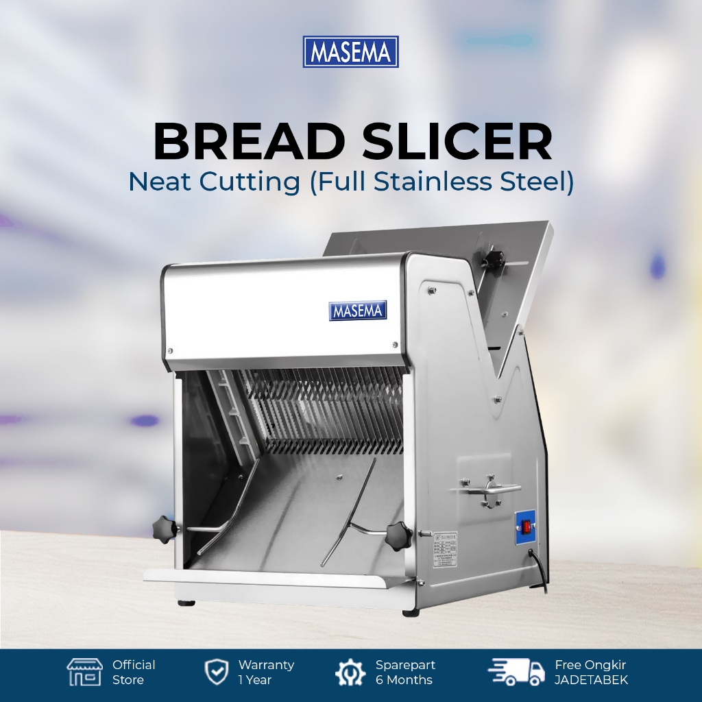 MASEMA BREAD SLICER MACHINE / Mesin Pengiris / Mesin Pengiris Roti Tawar / Pemotong Roti Tawar