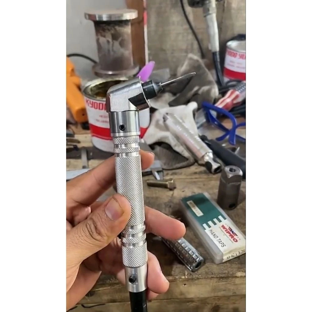 Tuner Bengkok 105 Gagang bengok 2 Tak Alat Porting bor tuner sudut