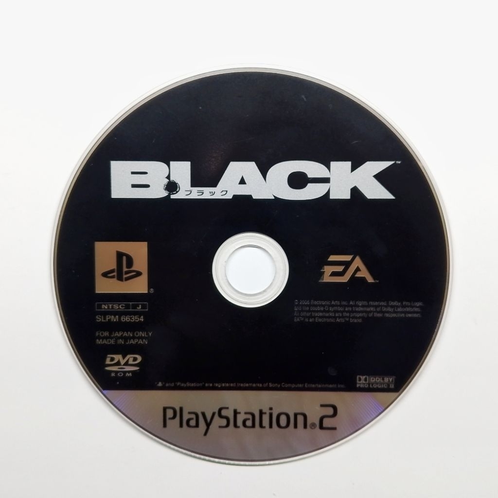 Kaset PS2 Original BLACK/Game Black