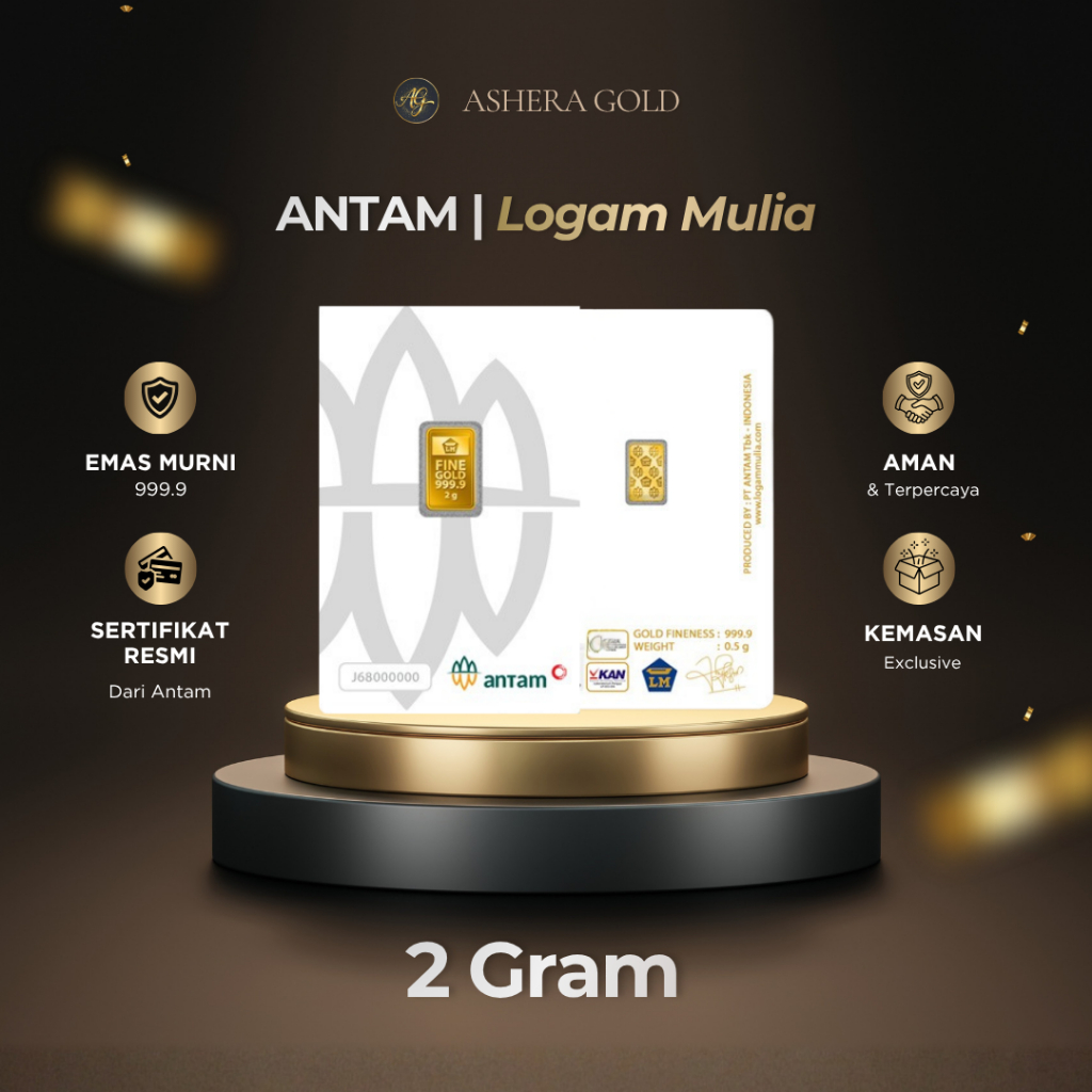 Ashera Gold - Logam Mulia 2 Gram