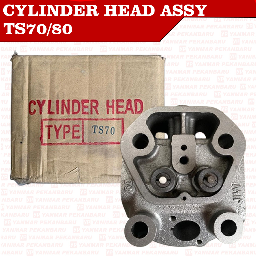TS70 TS80 Cylinder Head Assy Deksel Komplit Yanmar B