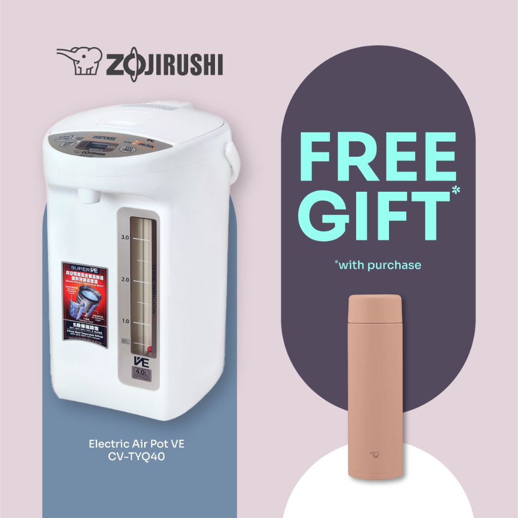 Zojirushi CV-TYQ40 WA Termos Pemanas Listrik 4L