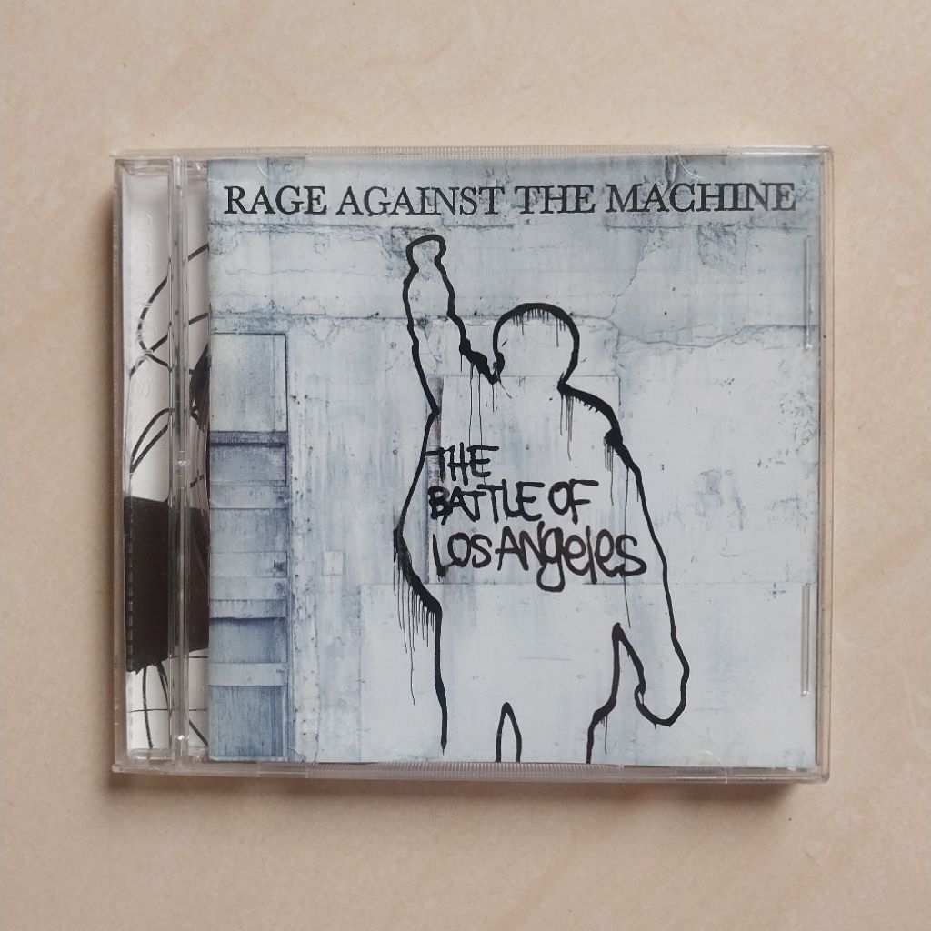 CD DAN KASET RAGE AGAINST THE MACHINE THE BATTLE OF LOS ANGELES