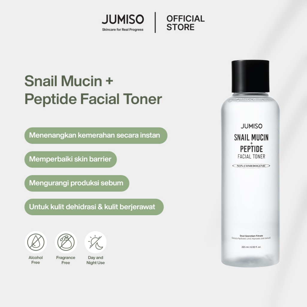 [NEW LAUNCH] Jumiso Snail Mucin + Peptide Facial Toner 205ml
