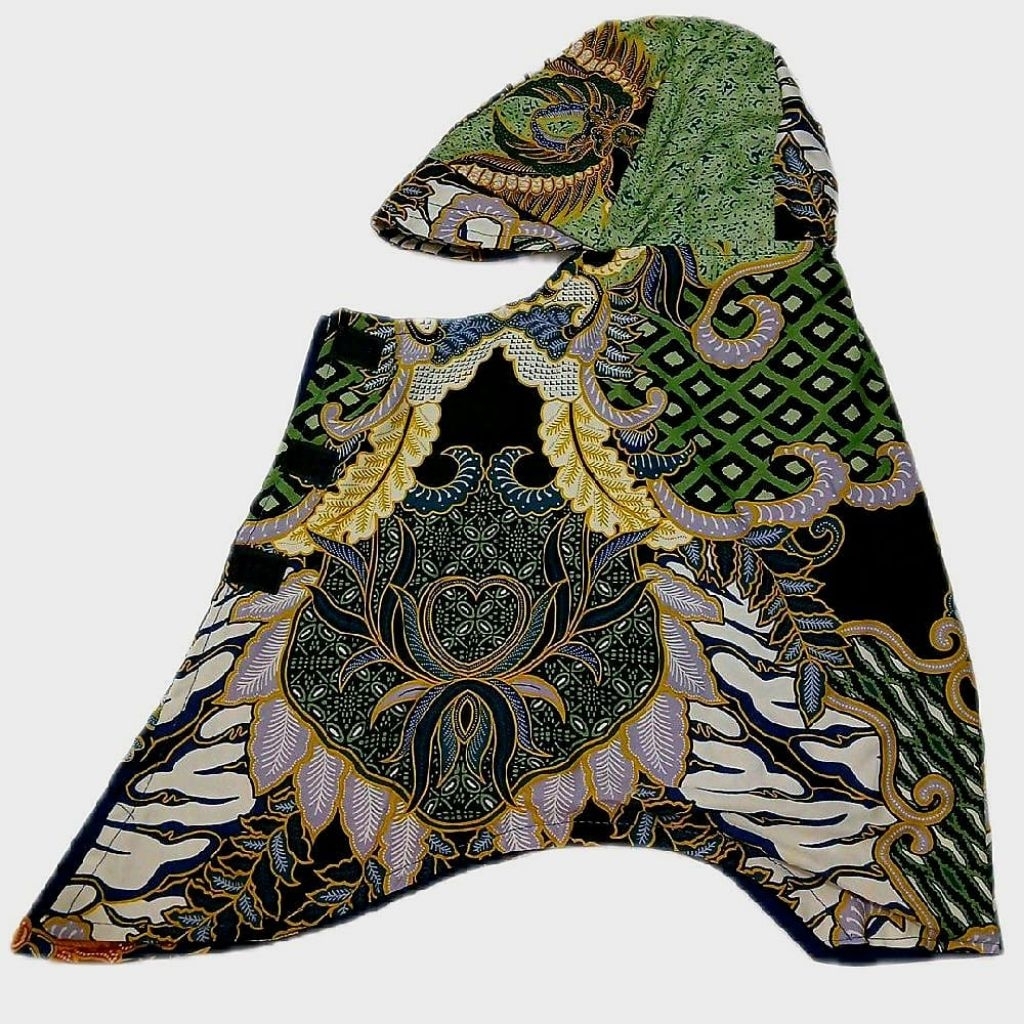 Topi Sebo Batik Katun Full Batik Bolak Balik All Size