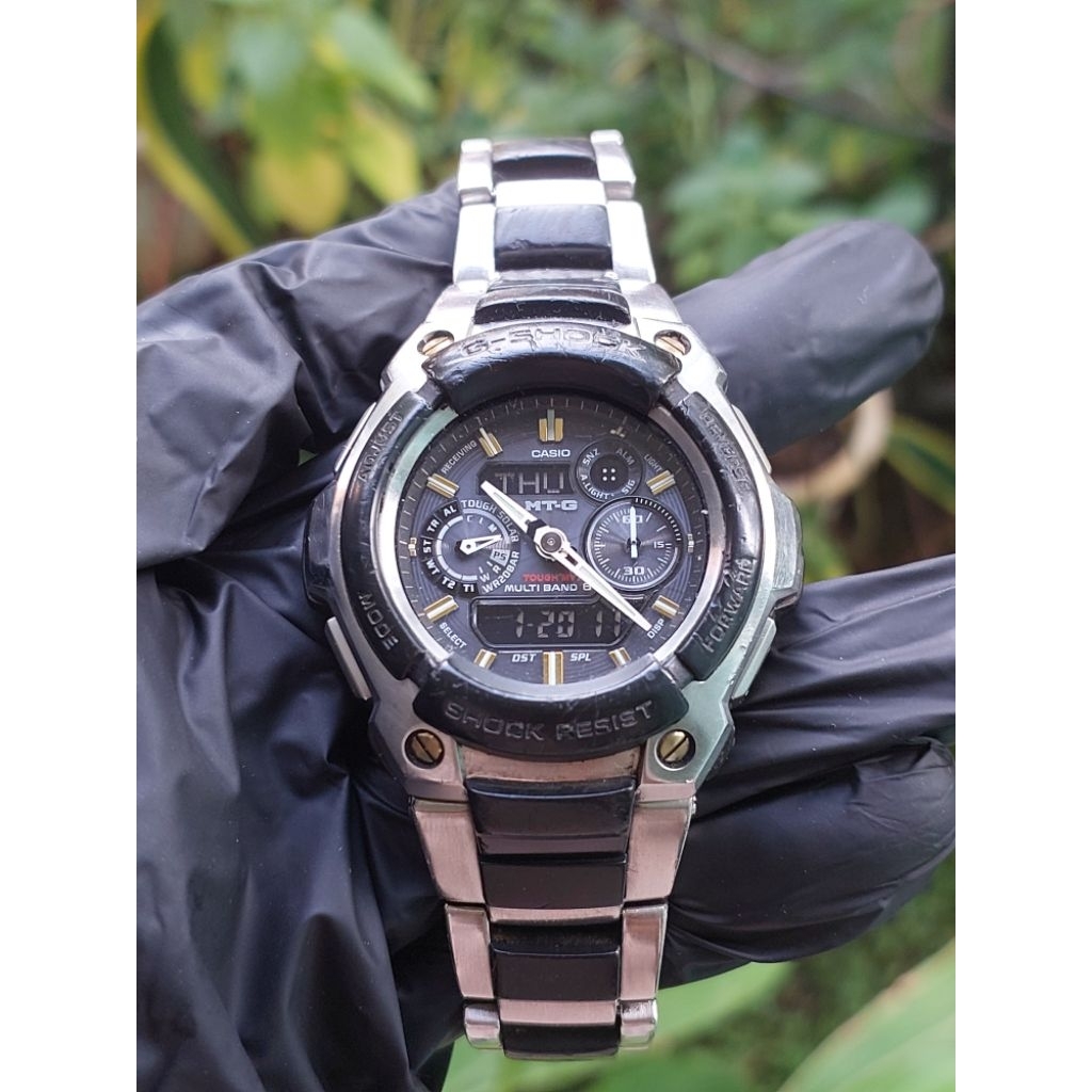 (Harga Net) Jam Tangan Casio G-Shock MTG-1500 All Original Tough Solar (Baterai Masih Solar) Multiba