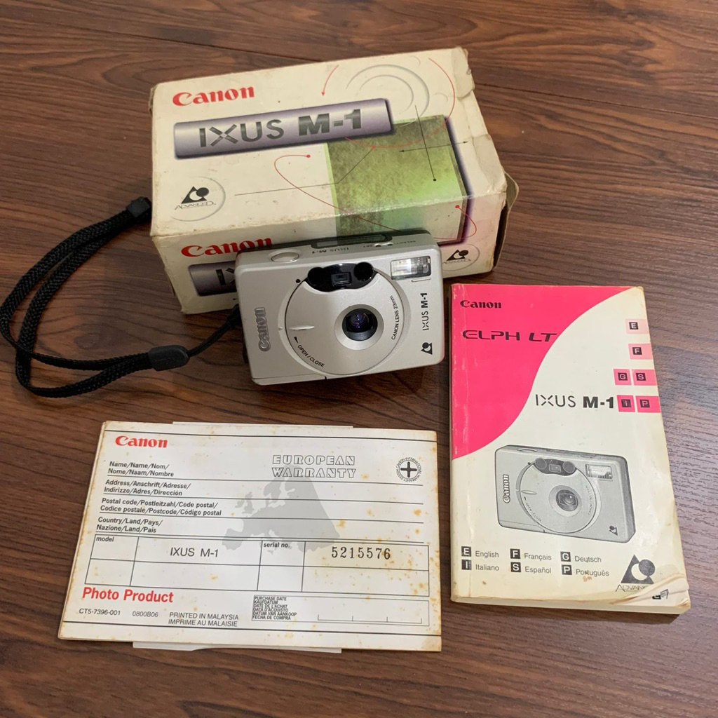 Canon IXUS M-1 Analog Digital Camera