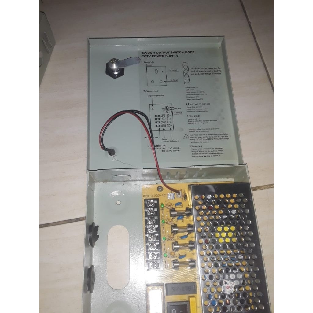 Power Supply box 12V 5A Power Supply 12v 5A