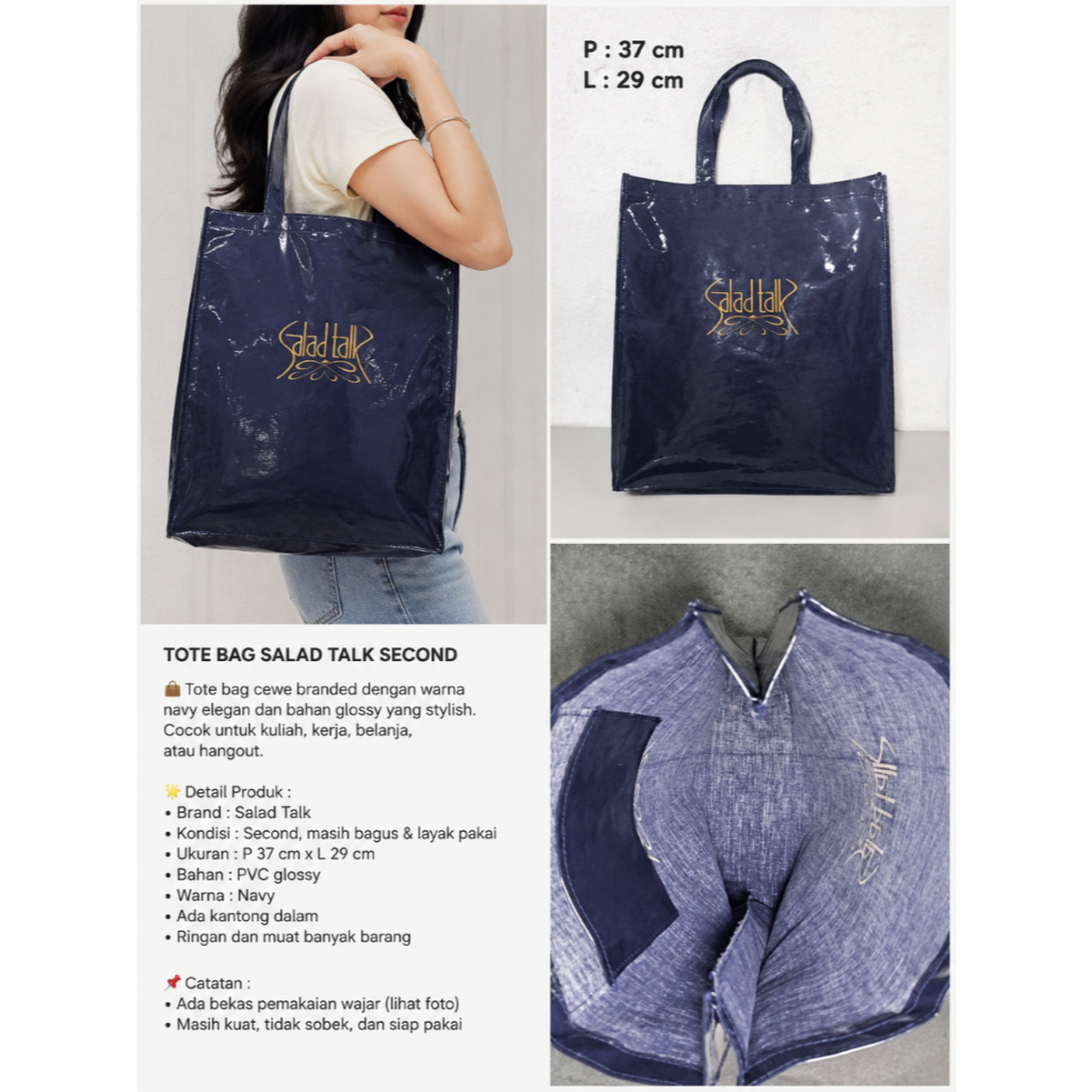 Tote Bag Salad Talk