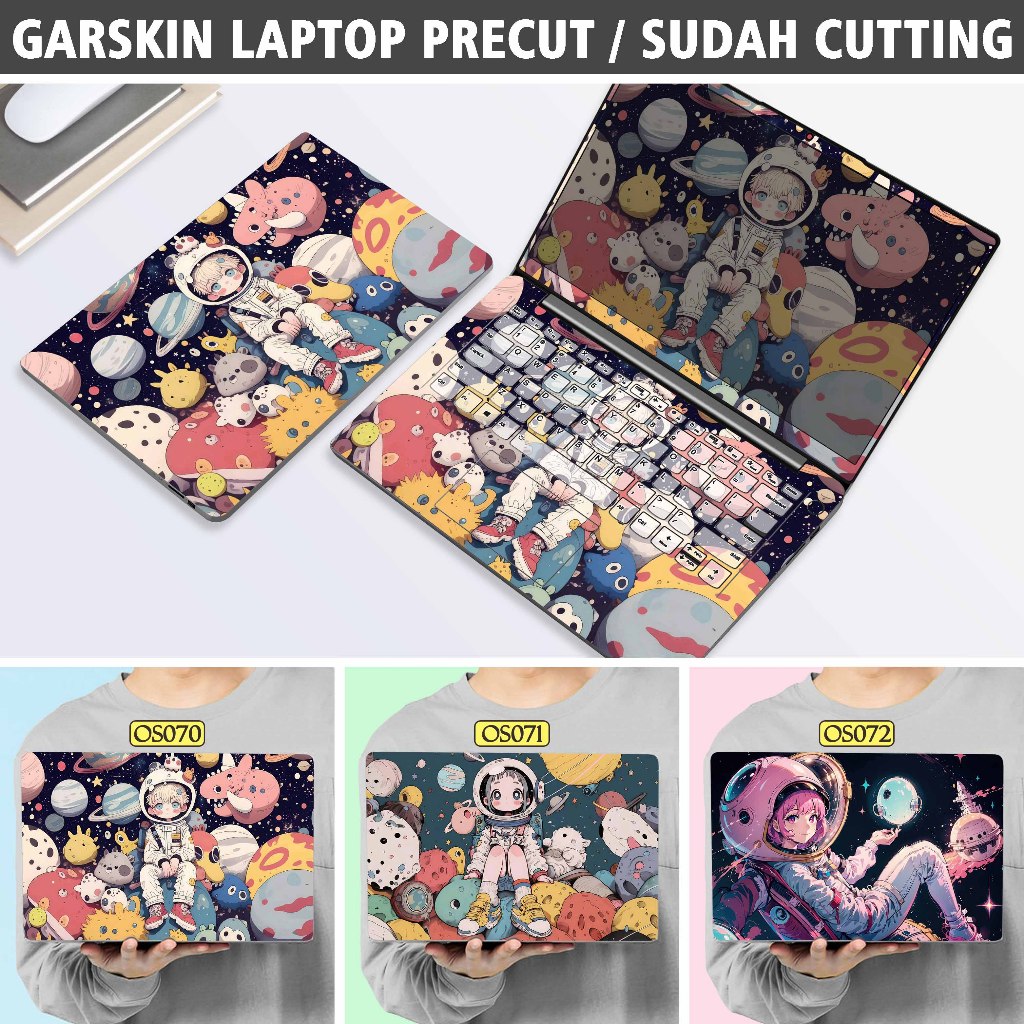 Precut Garskin Sticker Laptop Protector Kompatibel dengan MSI Notebook Fullbody Bottom Bezel Palmres