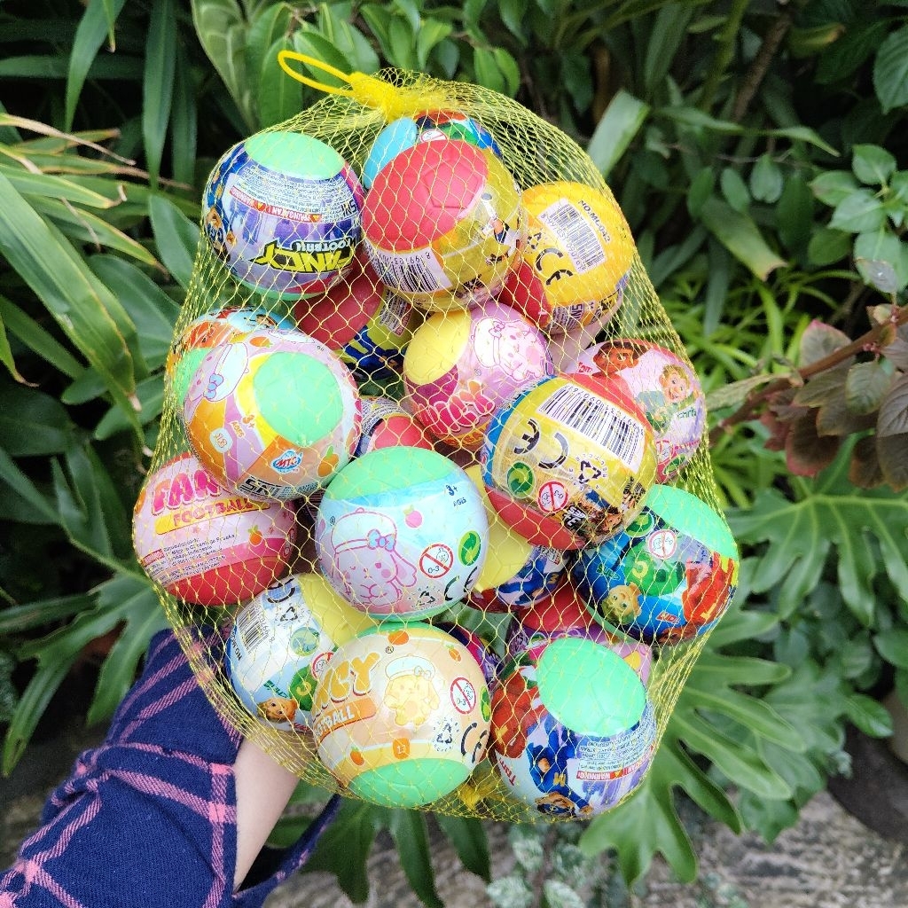 20pcs  telor ajaib  telor berhadiah  telor jaring  telor lol fancy  telor kejutan