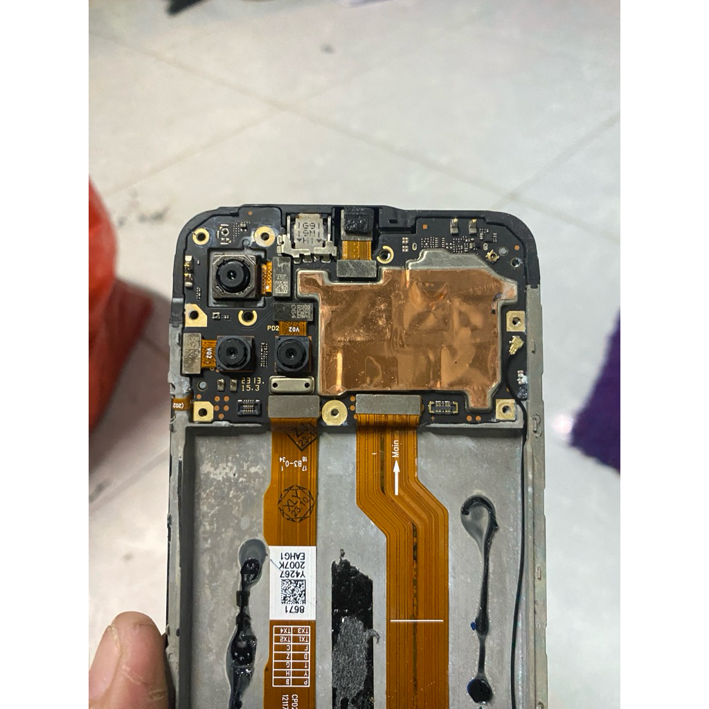 vivo y33/y33s minus lcd
