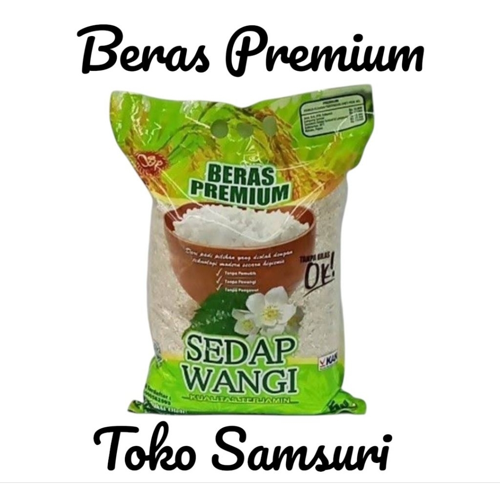 Beras • Beras Premium Sedap Wangi 5kg