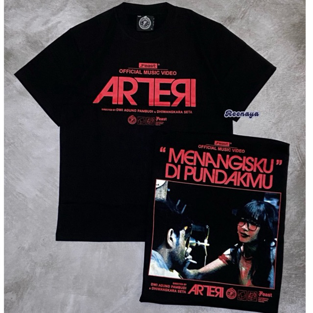 .Feast - Arteri MV (Black) Original Merchandise | Official Merchandise