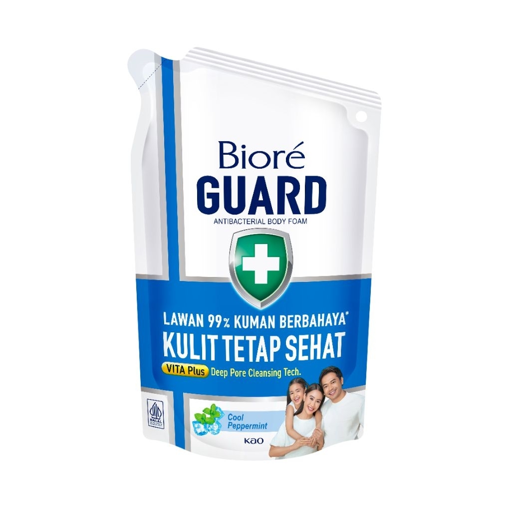 Biore Guard Antibacterial Cool Peppermint 800 ML