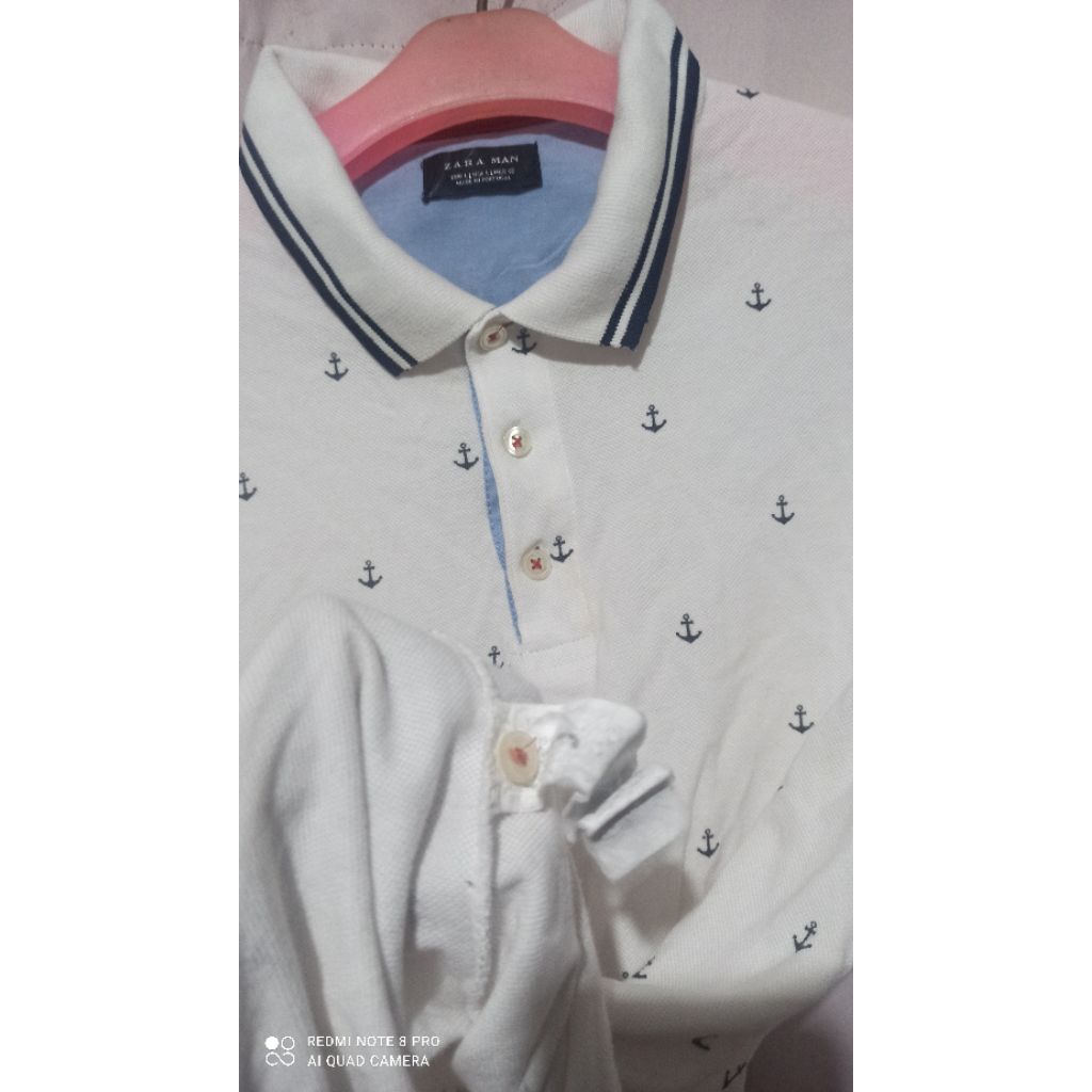 kaos polo zara man