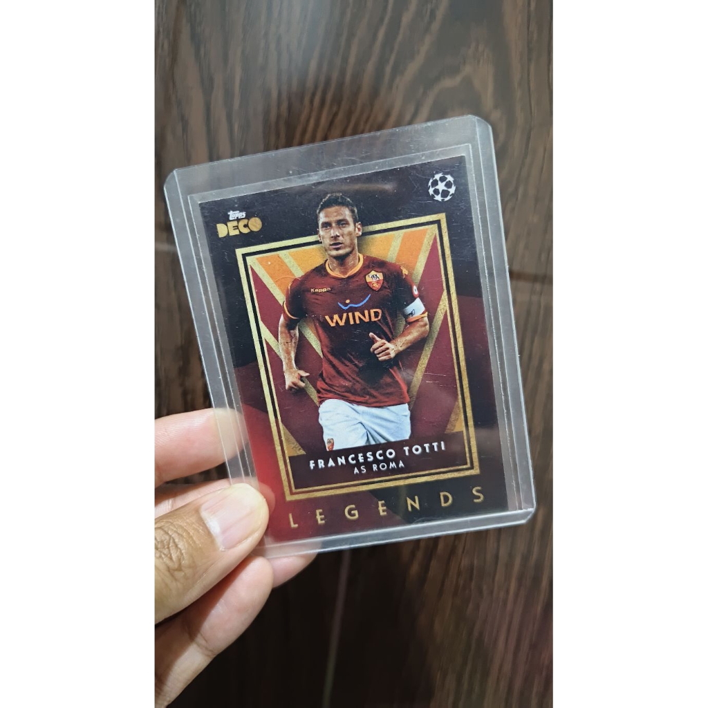Kartu Bola Francesco Totti As Roma