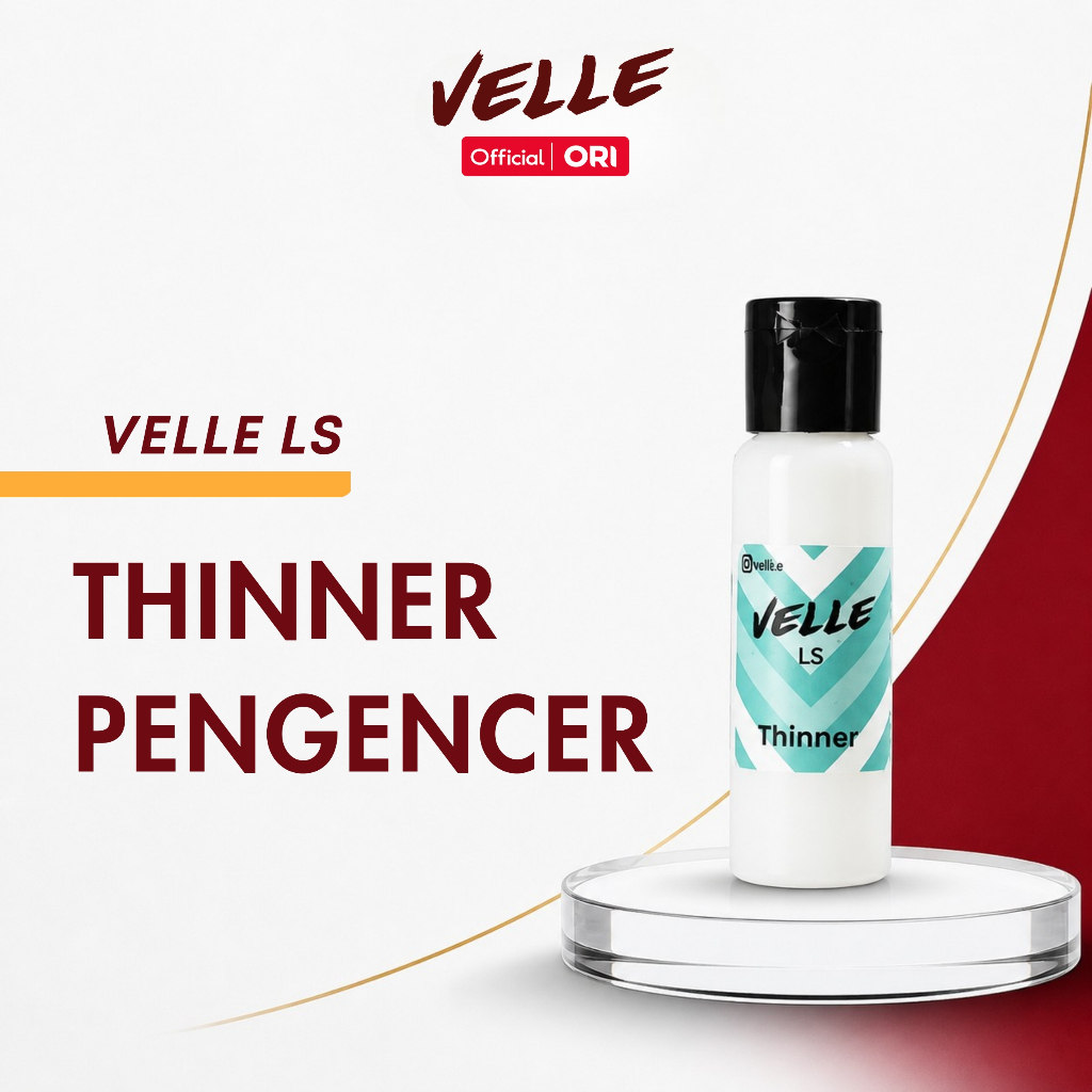 Velle LS Thinner - Pengencer Cat Kulit Leather Paint ke Cat Velle LS
