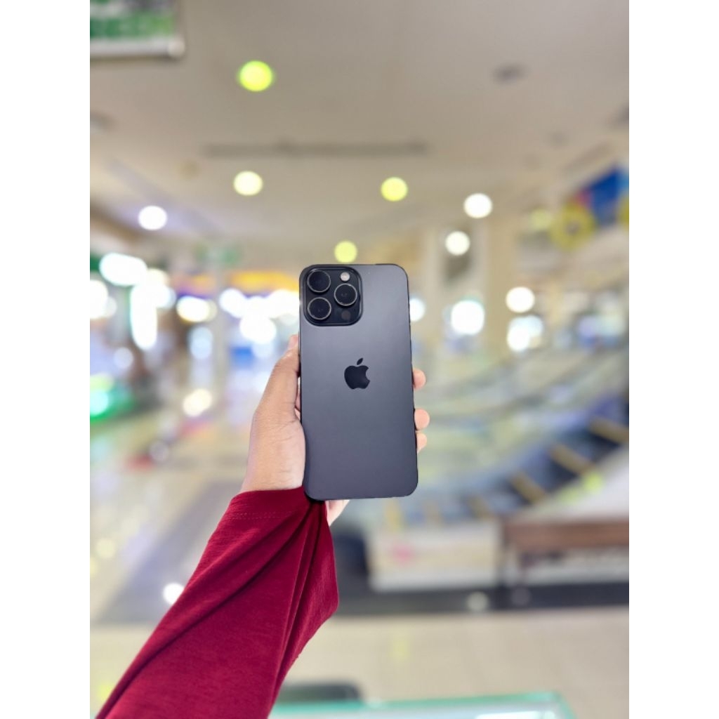 IPHONE 15 PRO MAX 256GB SECOND RESMI FULLSET NORMAL