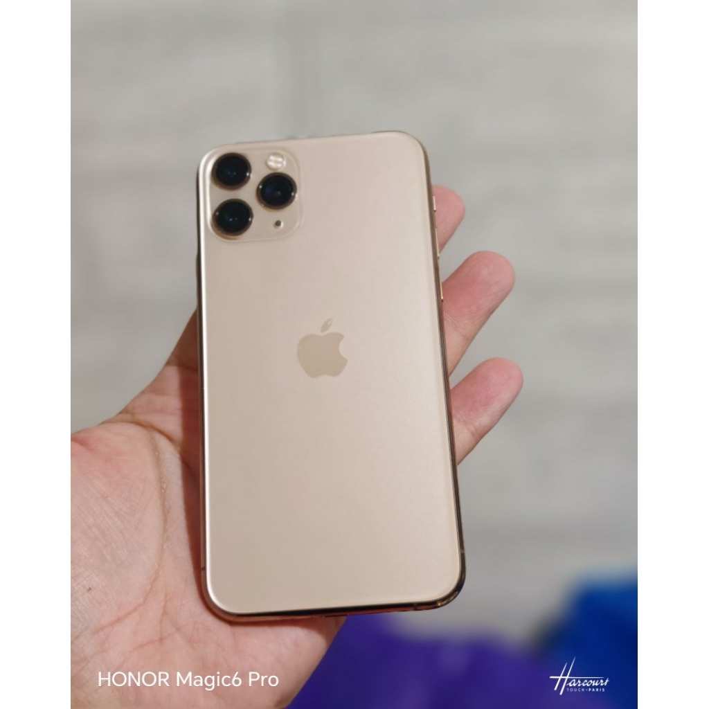 apple iphone 11 pro 64gb gold dualsim nano hk version lengkap