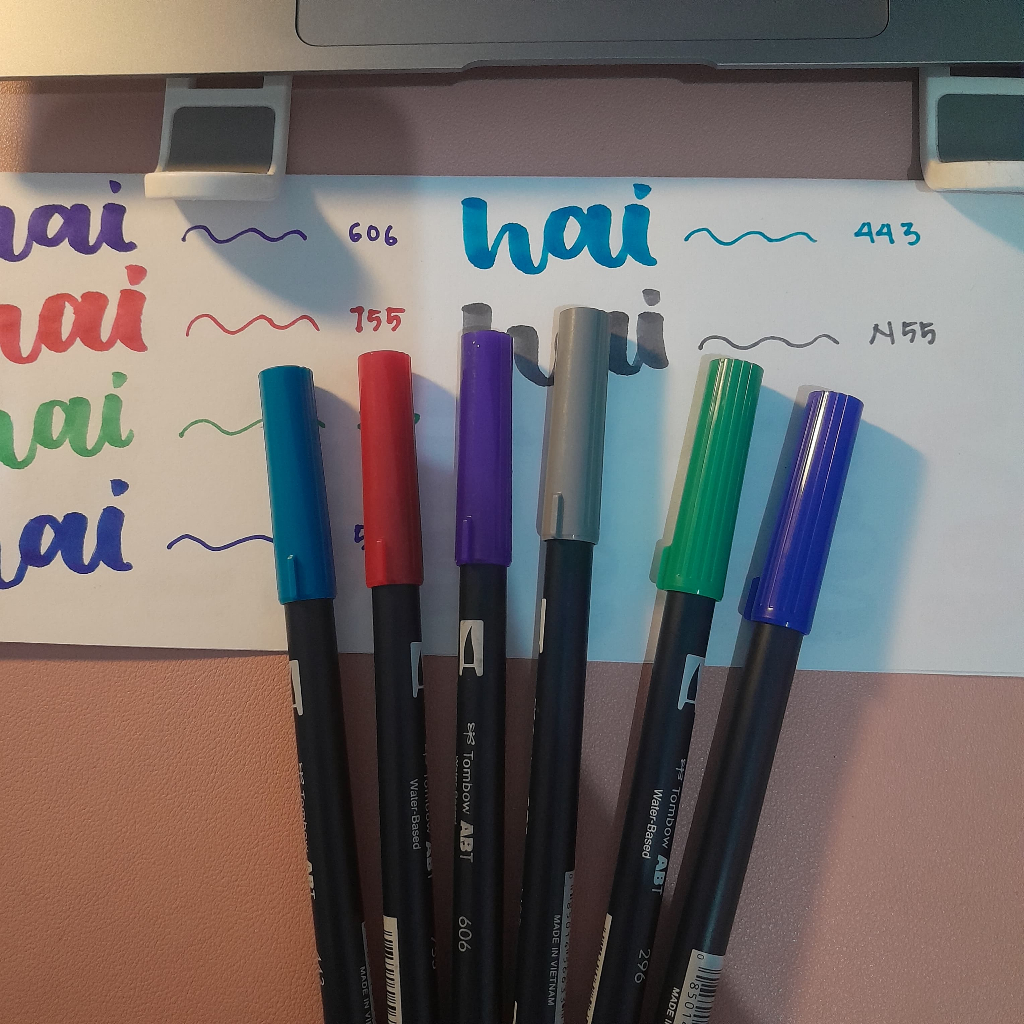 PRELOVED Tombow ABT Brush Pen Original Murah | Bullet Journal Calligraphy