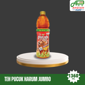 [1.36L] Teh Pucuk Harum Jumbo 1.36 Liter - Minuman Teh Jasmine Segar