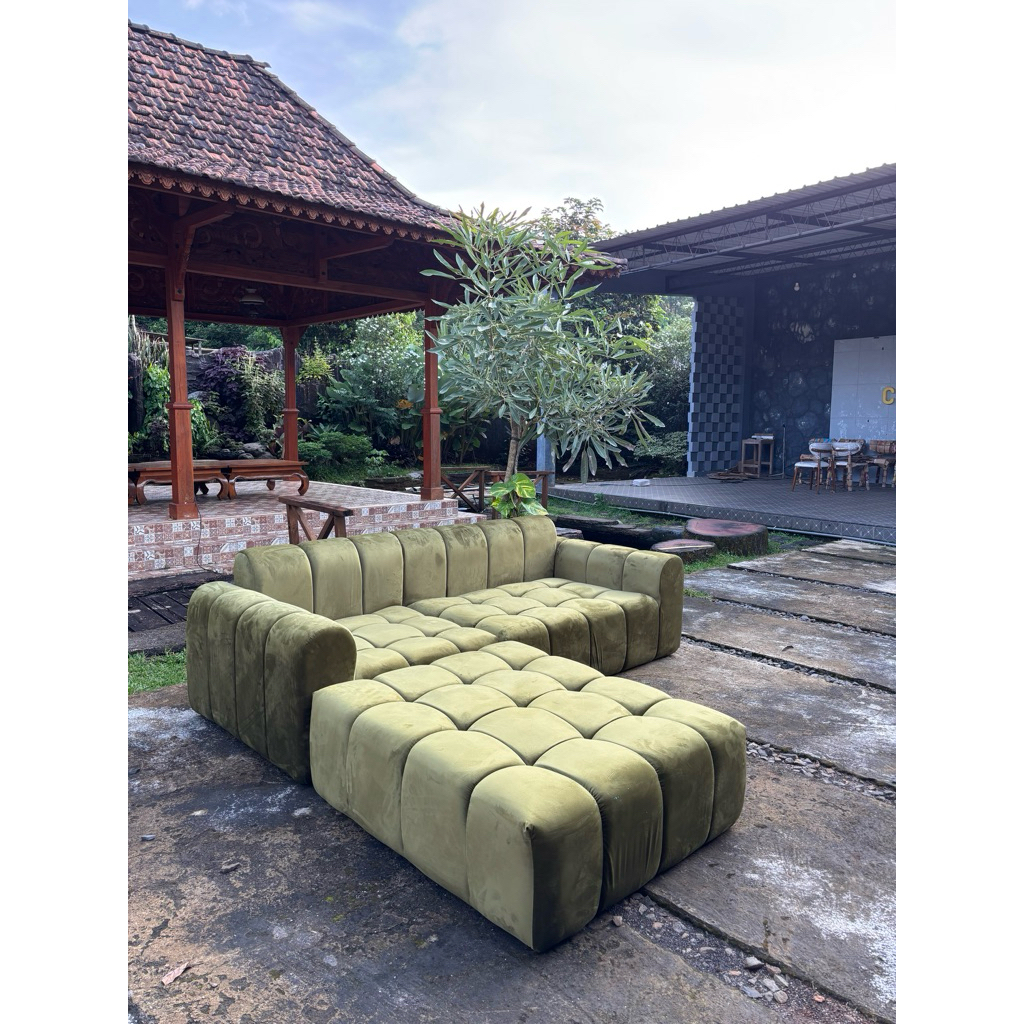 sofa L shape - sofa boba