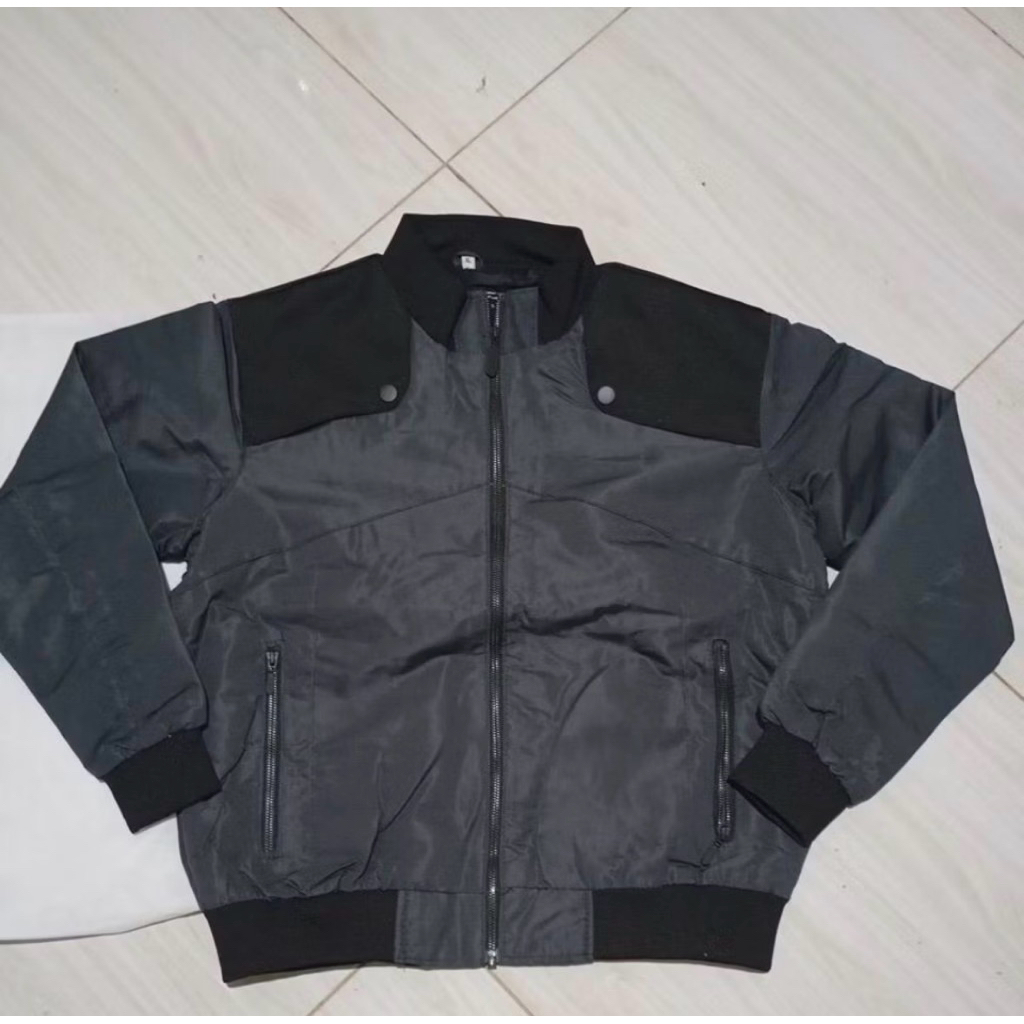 Jaket Jacket Hitam Black Gray Apparel Motor HONDA PCX160 Touring Roadsync Exclusive Design Size XL