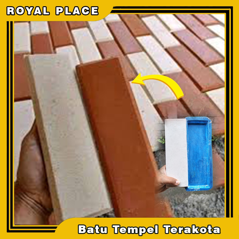 Cetakan bata tempel tarakota Cetakan Batu Alam Dinding Fiber Tebal | Cetakan Fiber Batu Alam | cetak