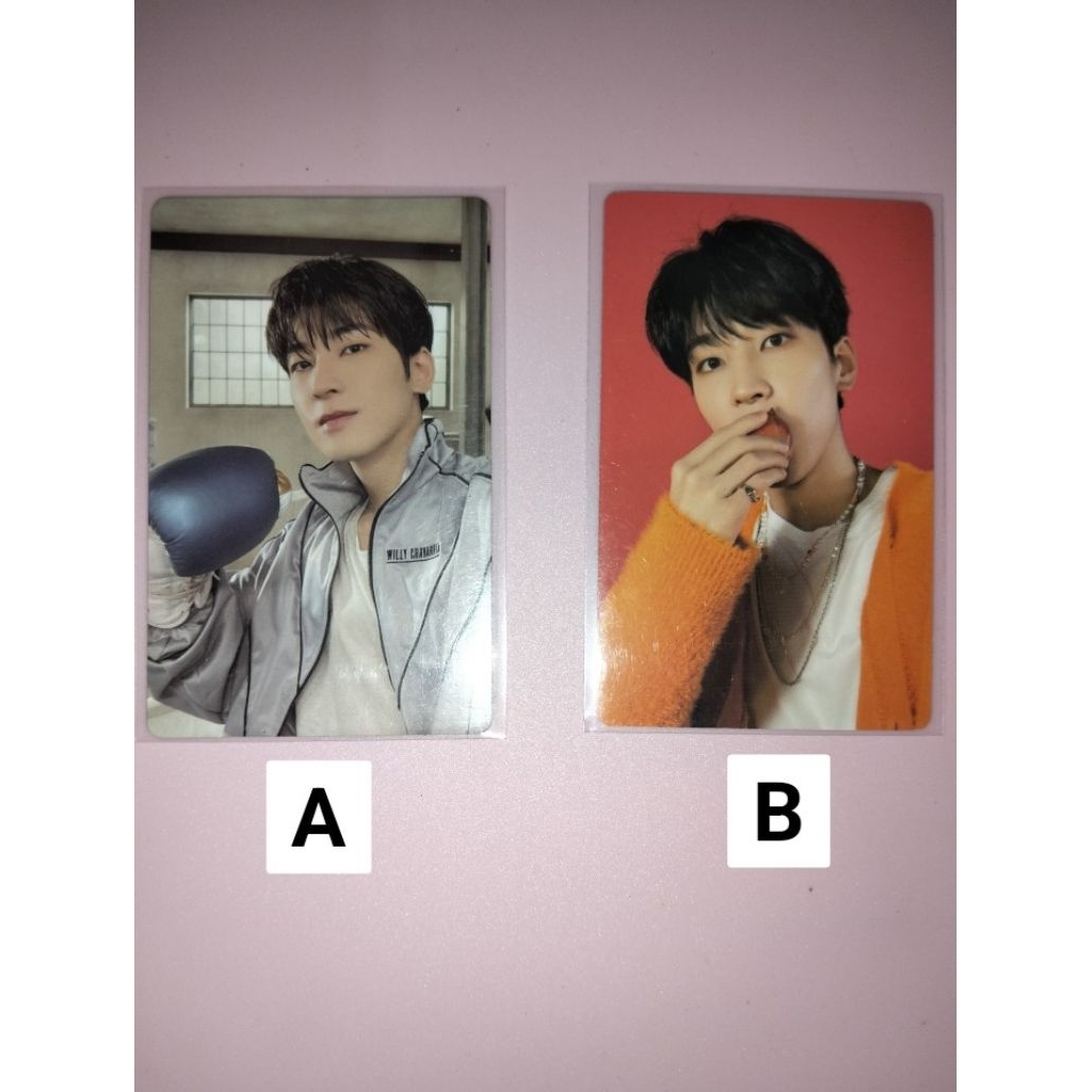 PHOTOCARD OFFICIAL.WONWOO the name 17 dan FML