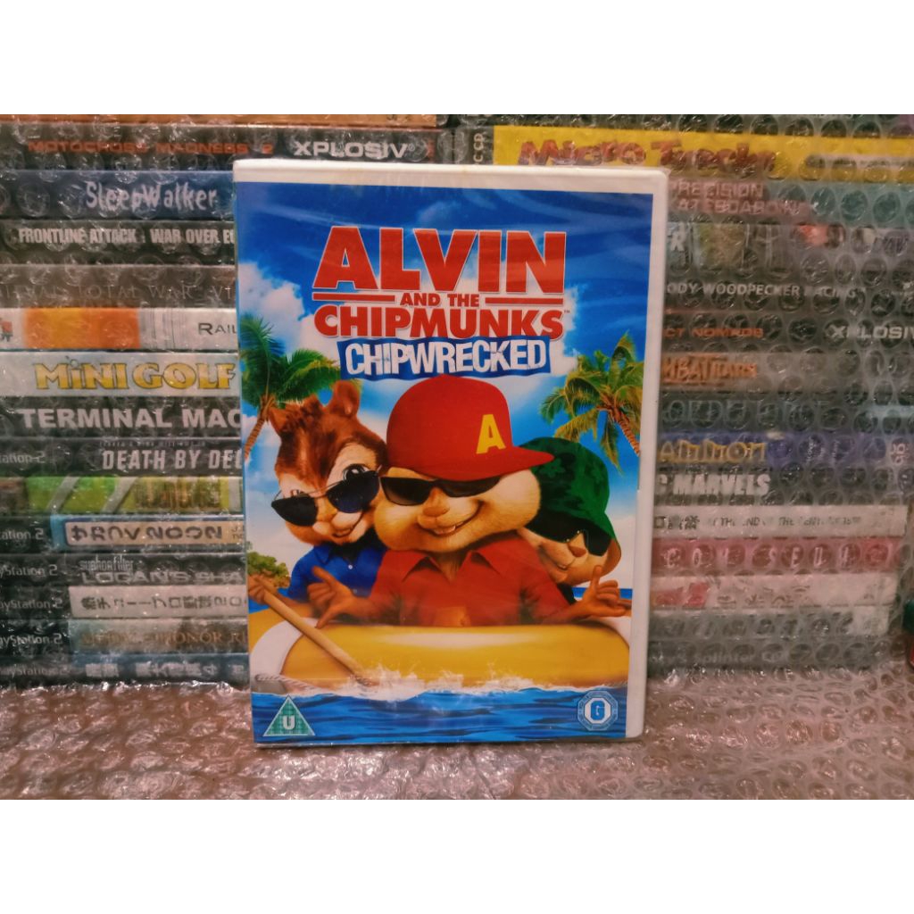 DVD Original Alvin and The Chipmunks Chipwrecked
