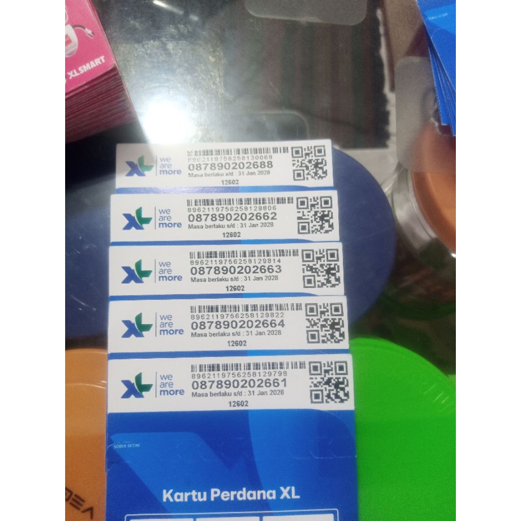 Perdana XL 3GB/30 hari Siap pakai sudah terdaftar