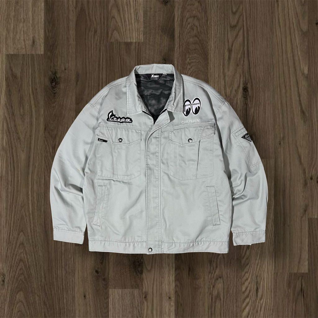 WORK JACKET XEBEC JAPAN CUSTOMPATCH