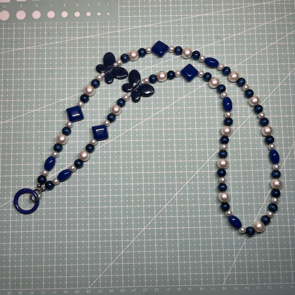 [LANYARD] Lanyard ID Card Manik Manik Premium kekinian