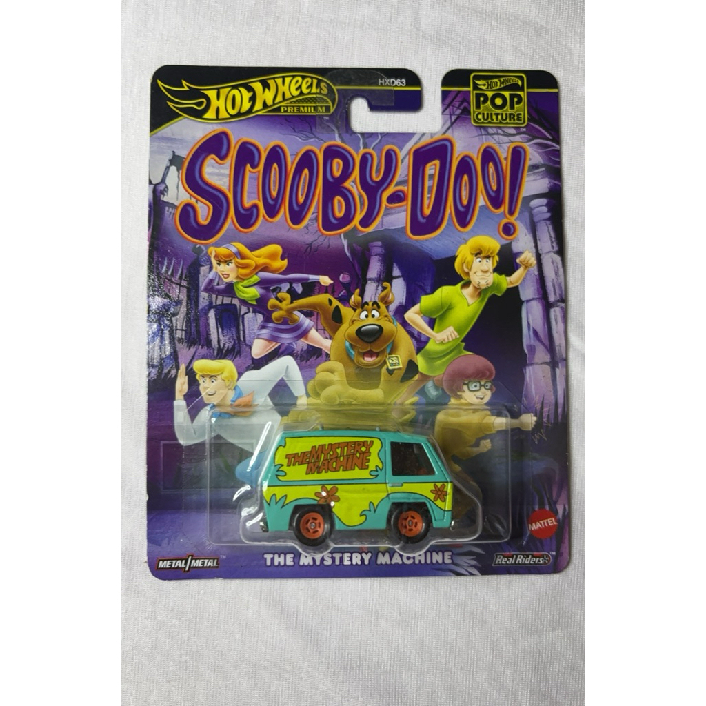 HOTWHEELS SCOOBY-DOO THE MYSTERY MACHINE PREMIUM