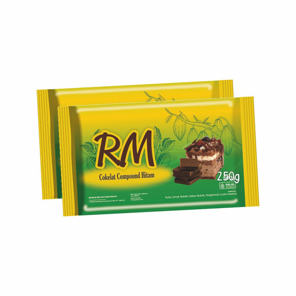 Coklat Batangan RM 250gr Dark Compound Chocolate
