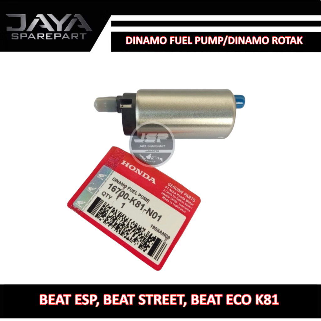 ROTAK DINAMO FUEL PUMP BEAT ESP, BEAT STREET, BEAT ECO K81