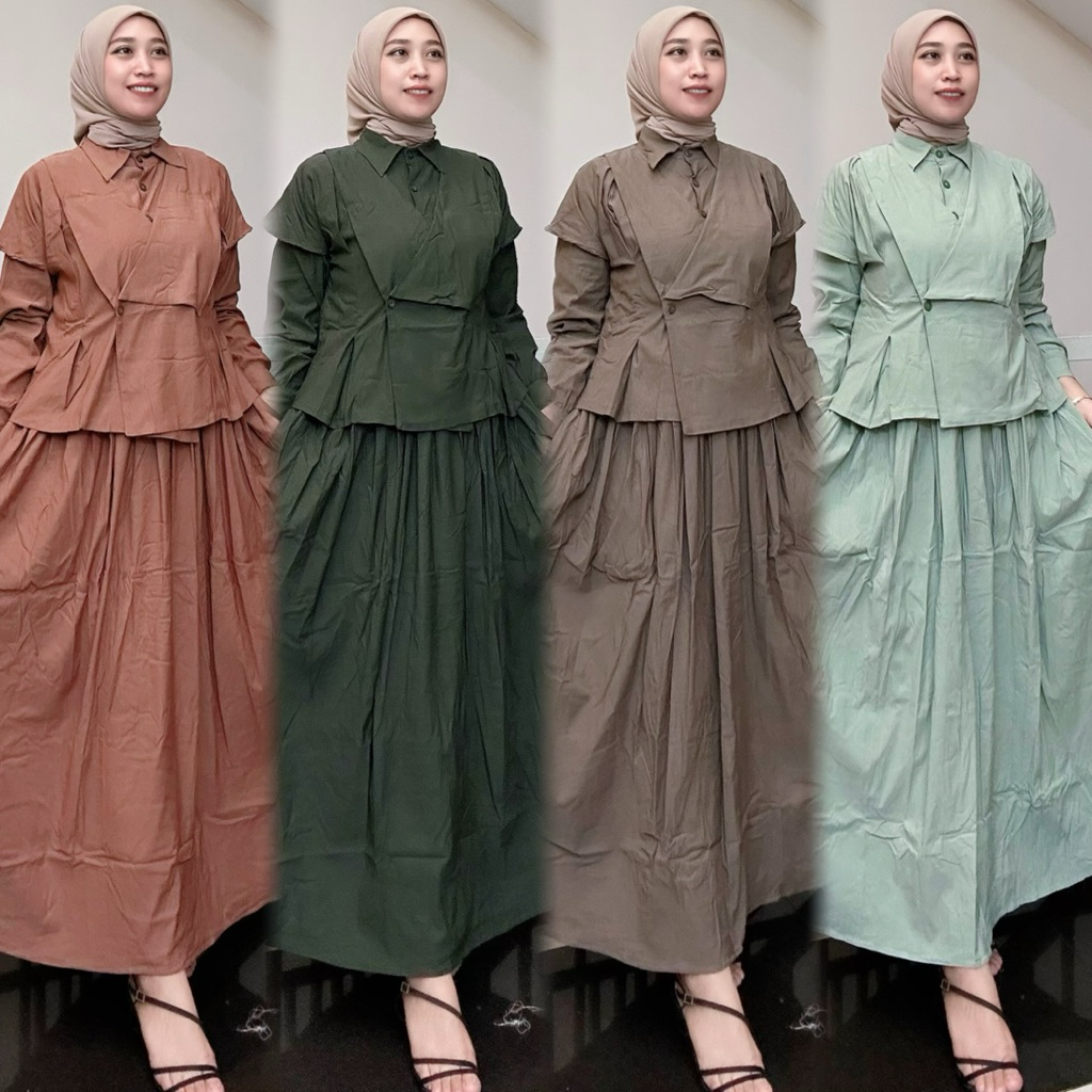 READY STOK LAYLA MIDI D567