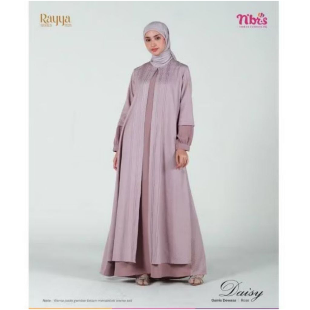 GAMIS NIBRAS RAYYA SERIES DAISY ROSE  size xs (Preloved)