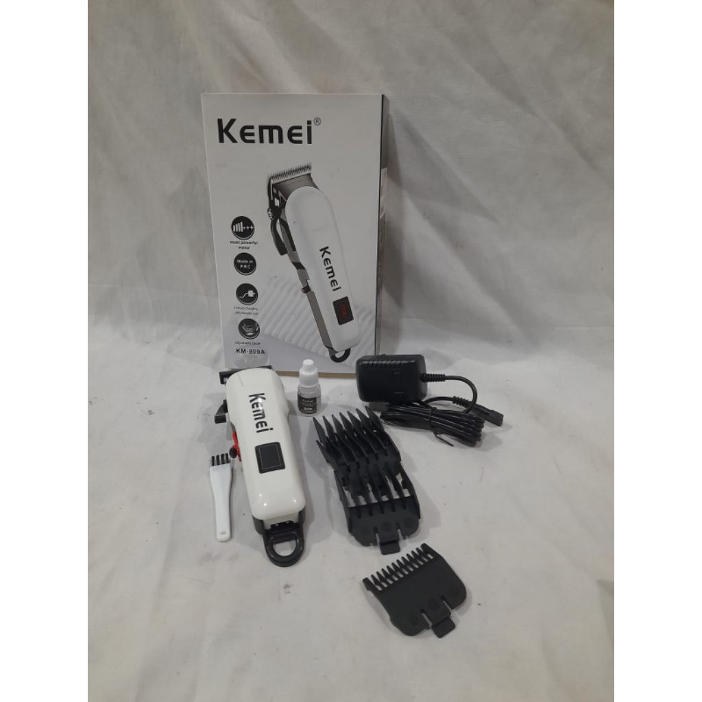 Pencukur rambut sistem cas