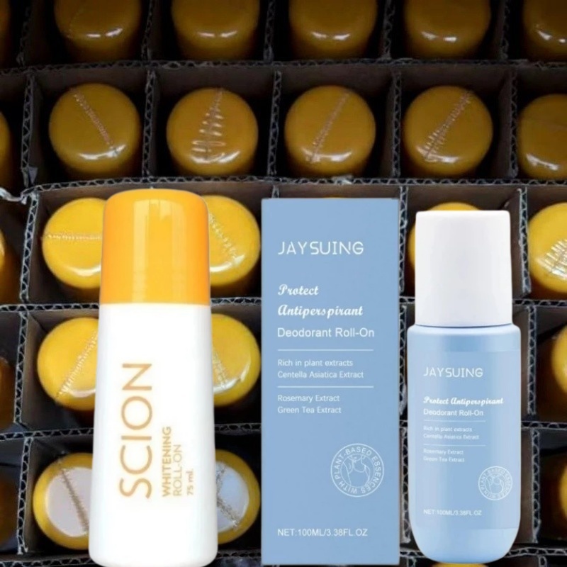 Twin Pack Nu Skin Scion Roll On Deodorant Original 75ML Underarm Whitening Anti Odor 24H Fresh Prote