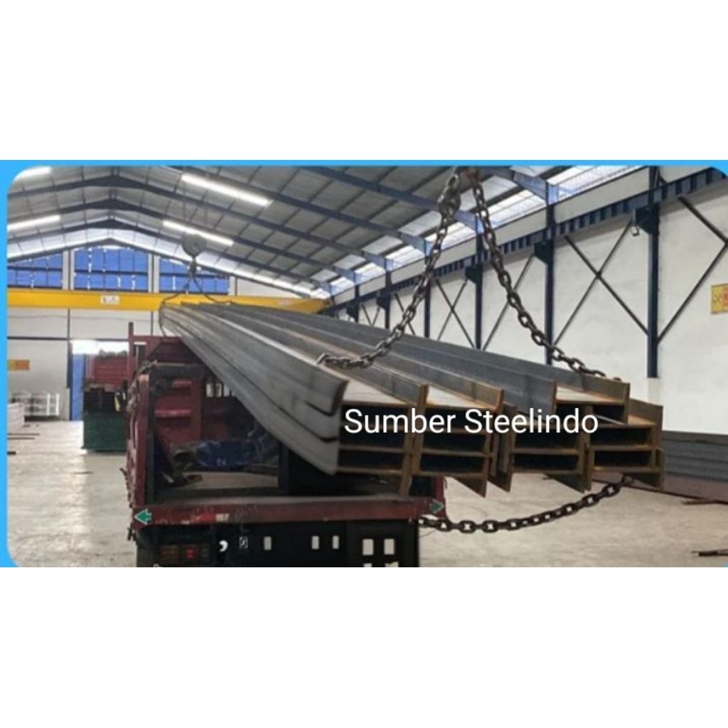 Besi WF 200 ( 198 x 99 x 4,5x 7mm x 6meter/ Besi Wide Flange 200/ Besi WF 200