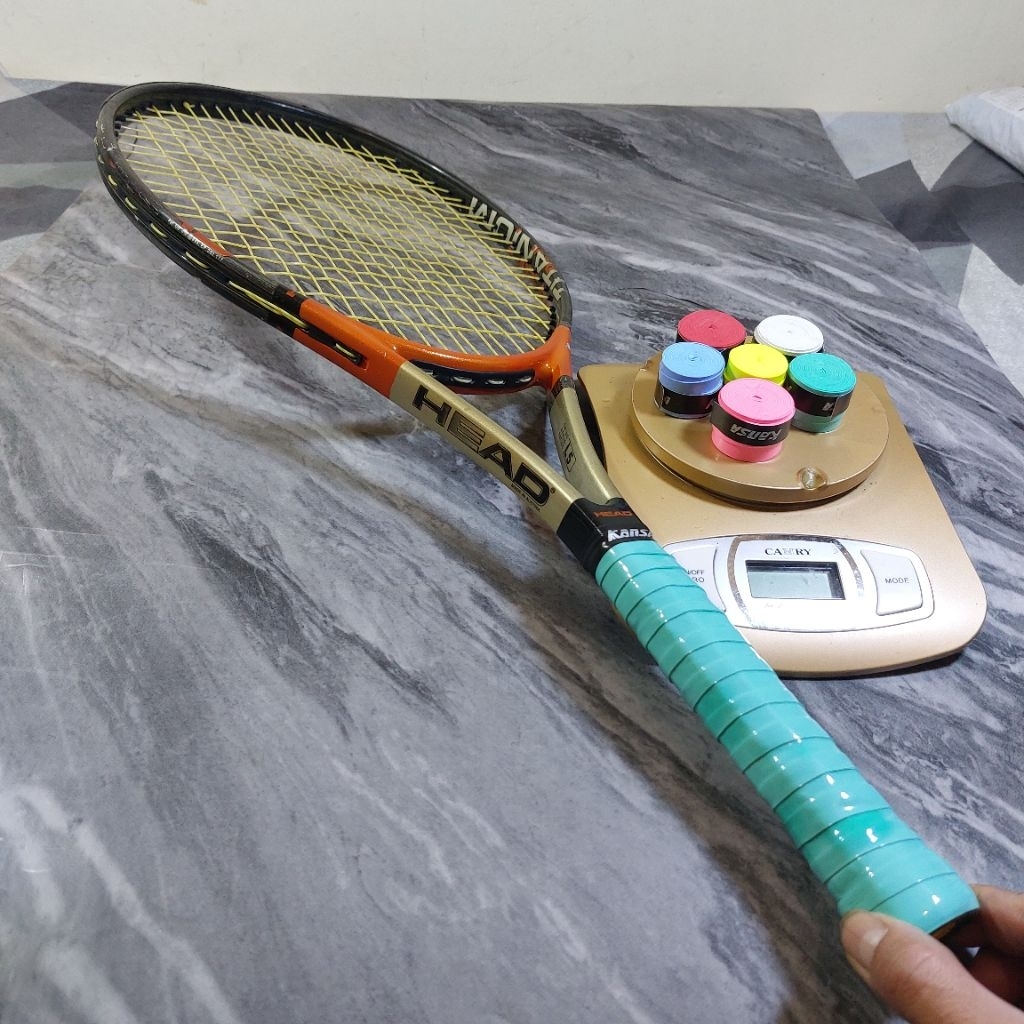 RAKET TENIS ORIGINAL HEAD TI.RADICAL 302GRAM BEKAS SIAP PAKAI