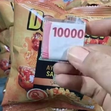 Snack ciki berhadiah uang tunai DEJAGER viral anya makeit