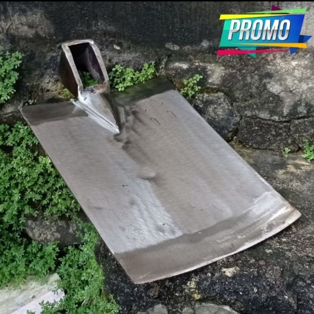 Cangkul tanah baja asli kualitas terbaik - Cangkul pacul sawah model kotak - cangkul Jawa Timur